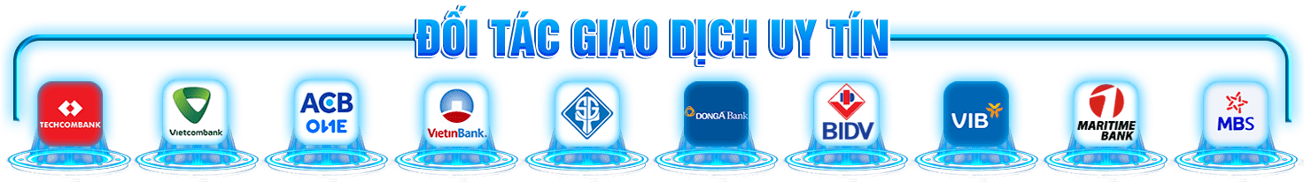 Các ngân hàng nội địa được hỗ trợ nạp rút tại S8