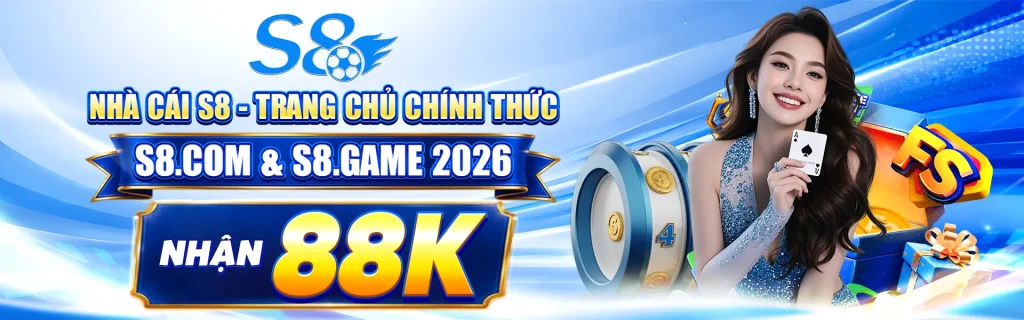 Banner nhà cái S8 (www.s8.game)